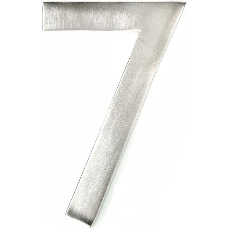 HOUSE NUMBERS, MODERN House Numbers- Satin Nickel-7