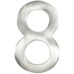 HOUSE NUMBERS, MODERN House Numbers - Satin Nickel-8