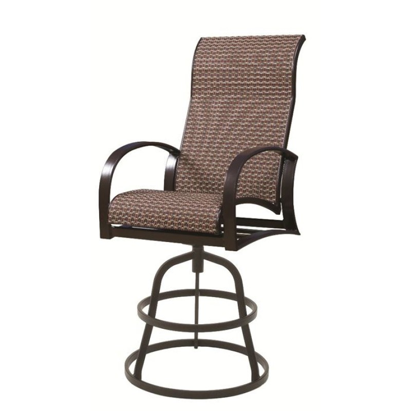 Hi-Back Swivel Barstool
