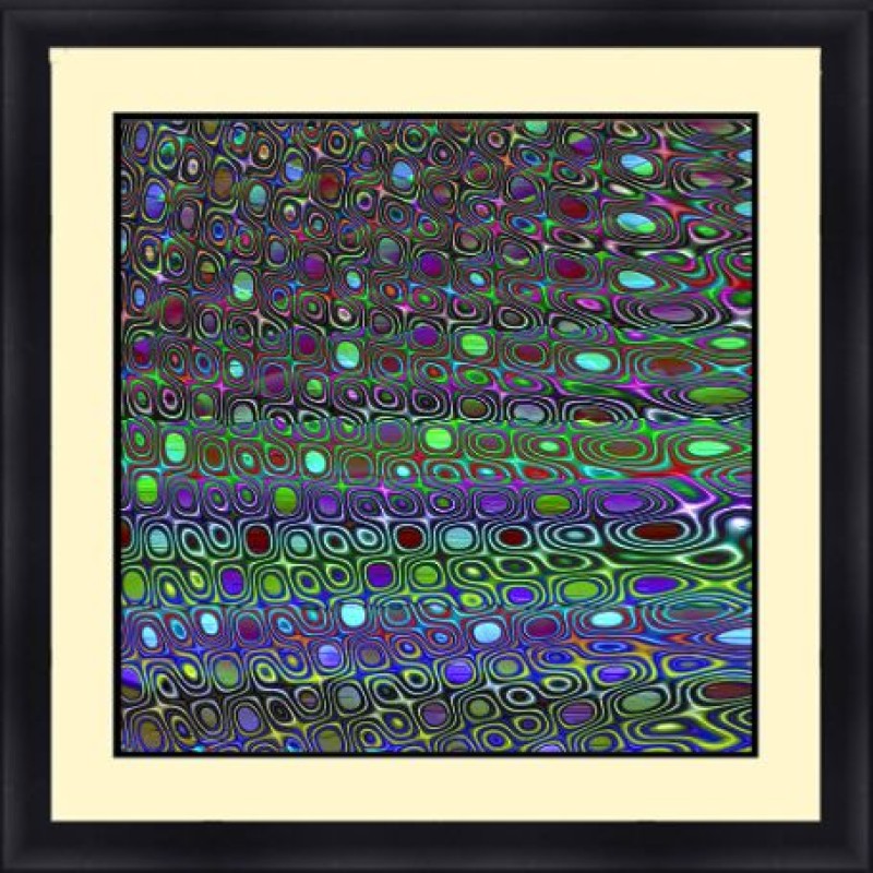 Abstract 30 x 30 Framed Available In Custom Sizes