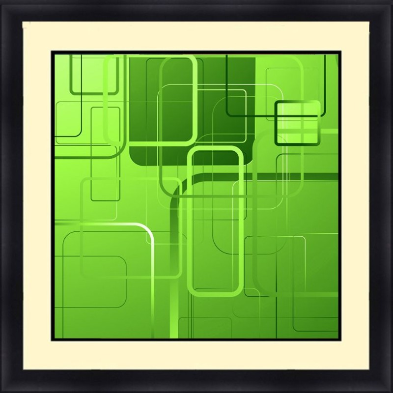 Abstract 30 x 30 Framed Available In Custom Sizes
