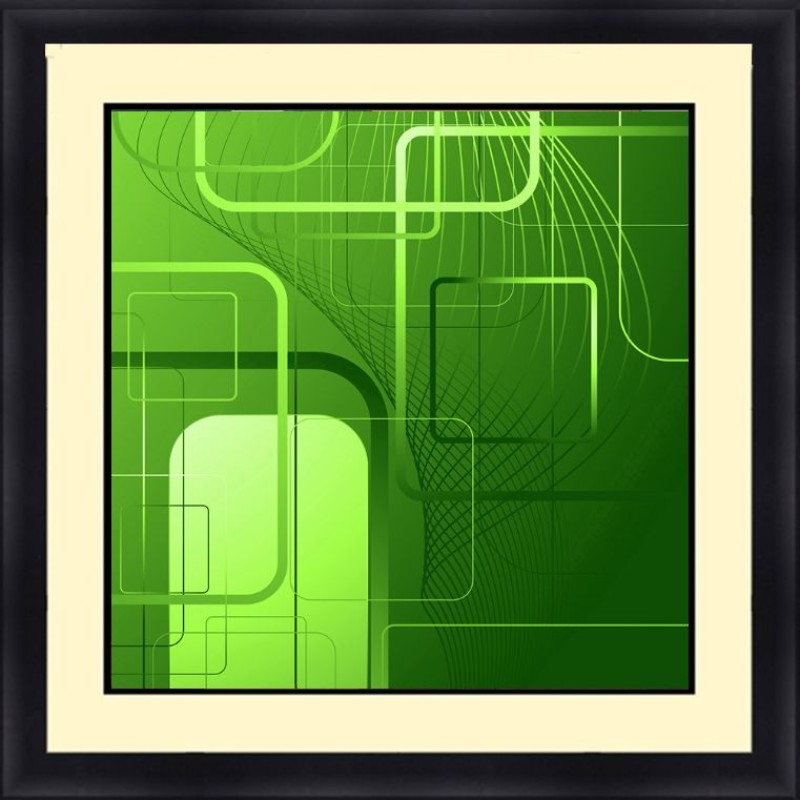 Abstract 30 x 30 Framed Available In Custom Sizes