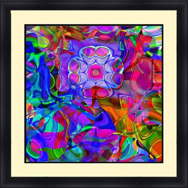 Abstract 30 x 30 Framed Available In Custom Sizes