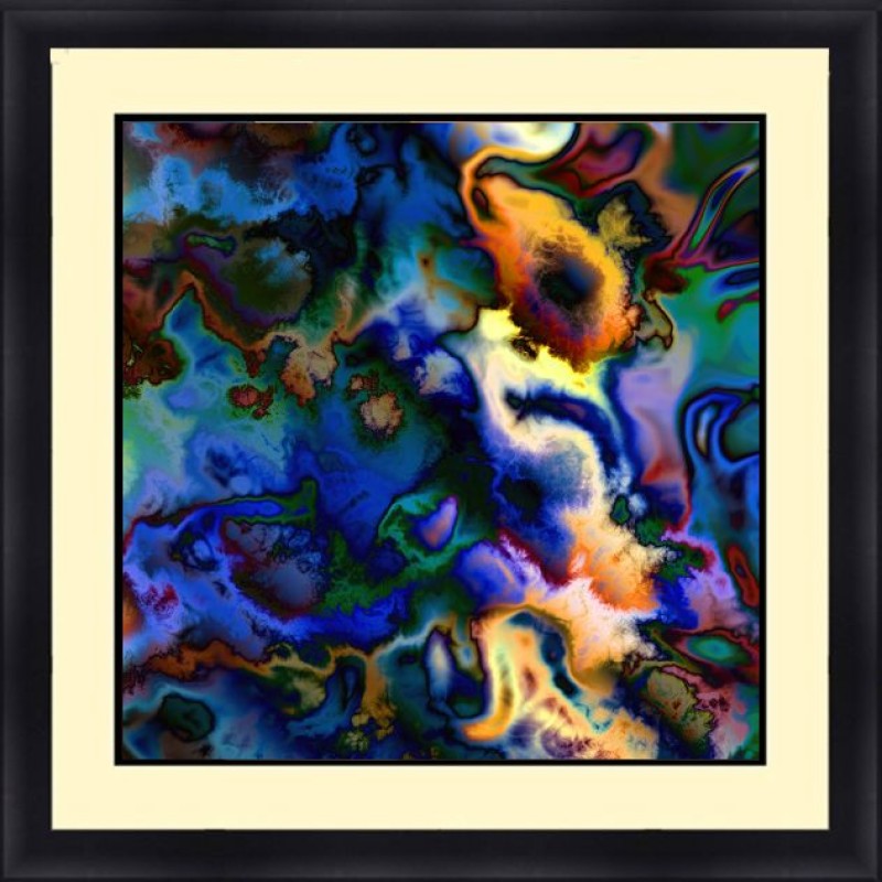 Abstract 30 x 30 Framed Available In Custom Sizes