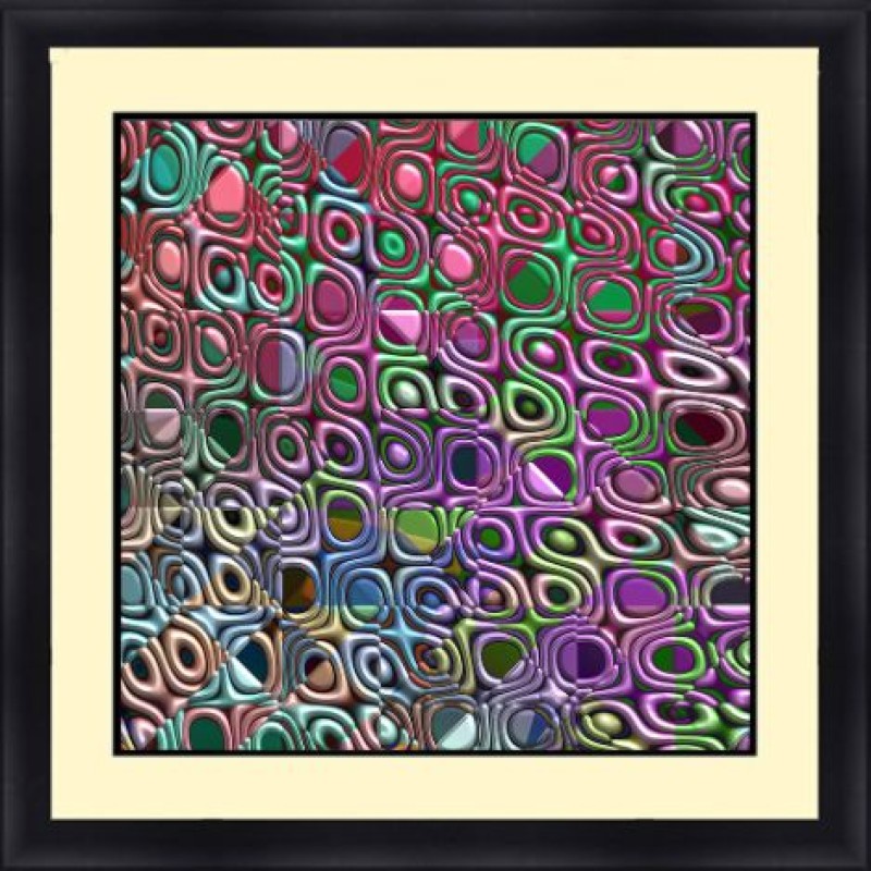 Abstract 30 x 30 Framed Available In Custom Sizes