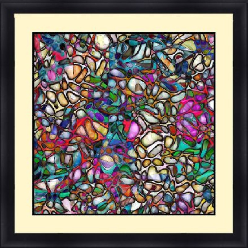 Abstract 30 x 30 Framed Available In Custom Sizes