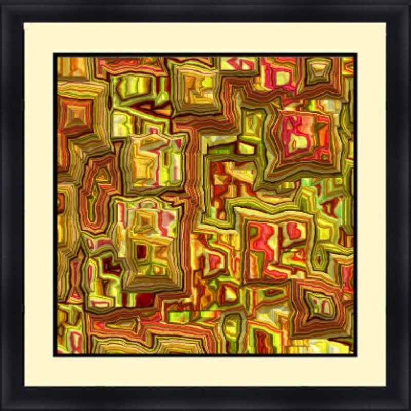 Abstract 30 x 30 Framed Available In Custom Sizes