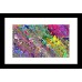 Abstract 24 x 36 Framed Available In Custom Sizes