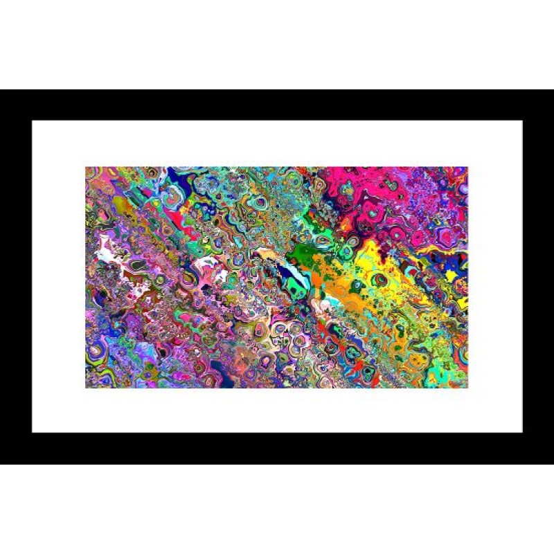 Abstract 24 x 36 Framed Available In Custom Sizes