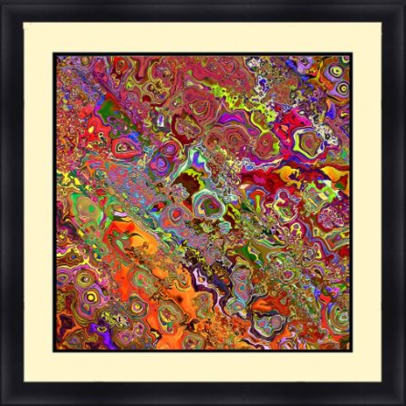 Abstract 30 x 30 Framed Available In Custom Sizes