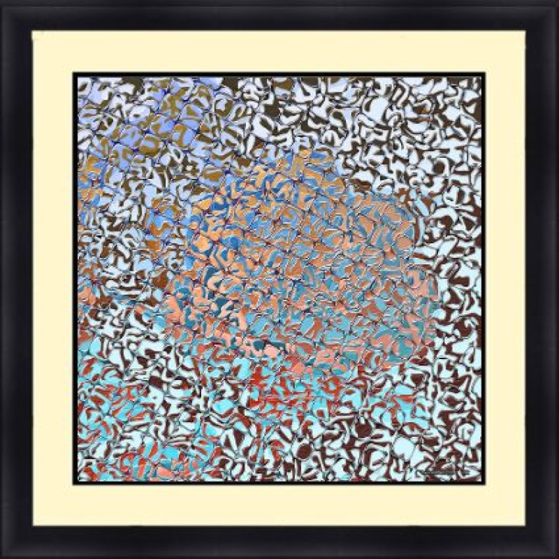 Abstract 30 x 30 Framed Available In Custom Sizes