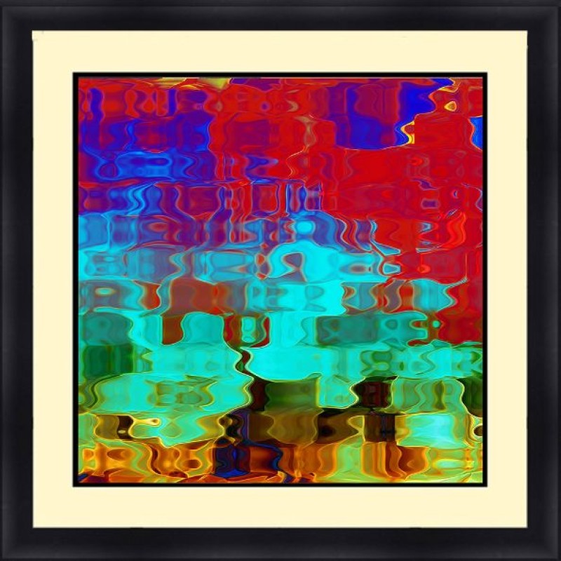 Abstract 30 x 30 Framed Available In Custom Sizes