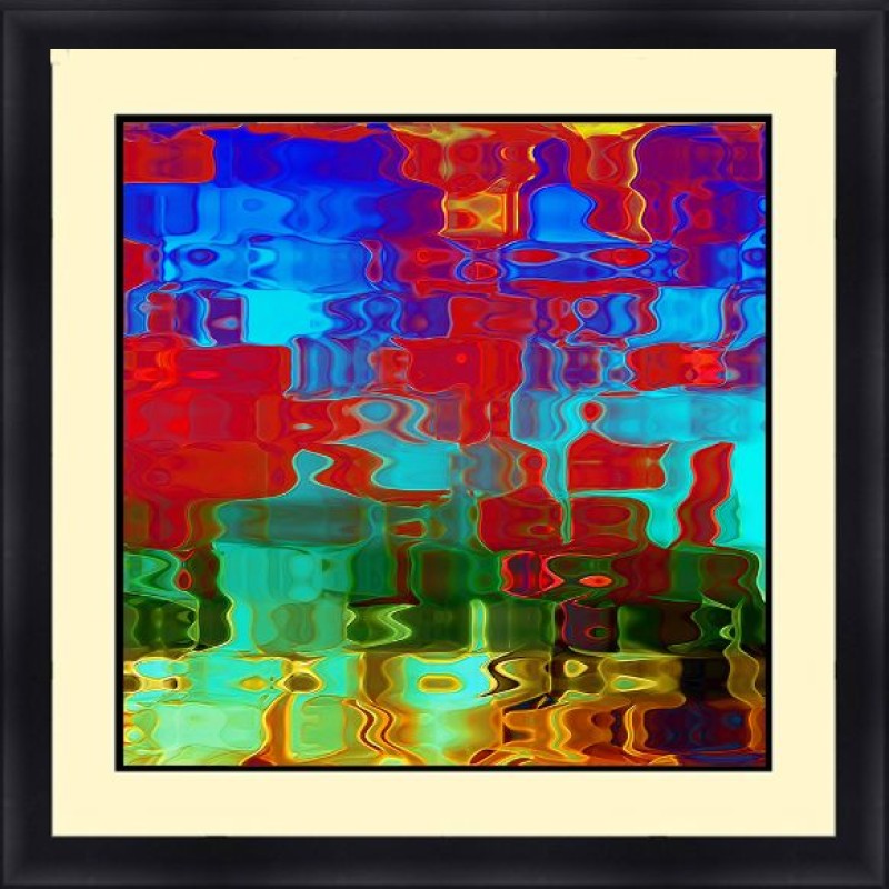 Abstract 30 x 30 Framed Available In Custom Sizes