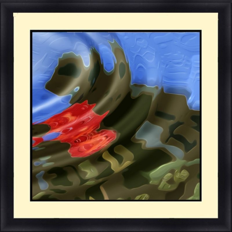 Abstract 30 x 30 Framed Available In Custom Sizes