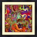Abstract 30 x 30 Framed Available In Custom Sizes