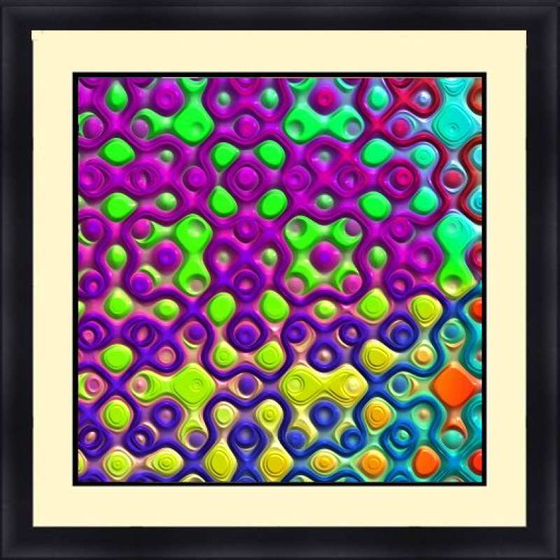 Abstract 30 x 30 Framed Available In Custom Sizes