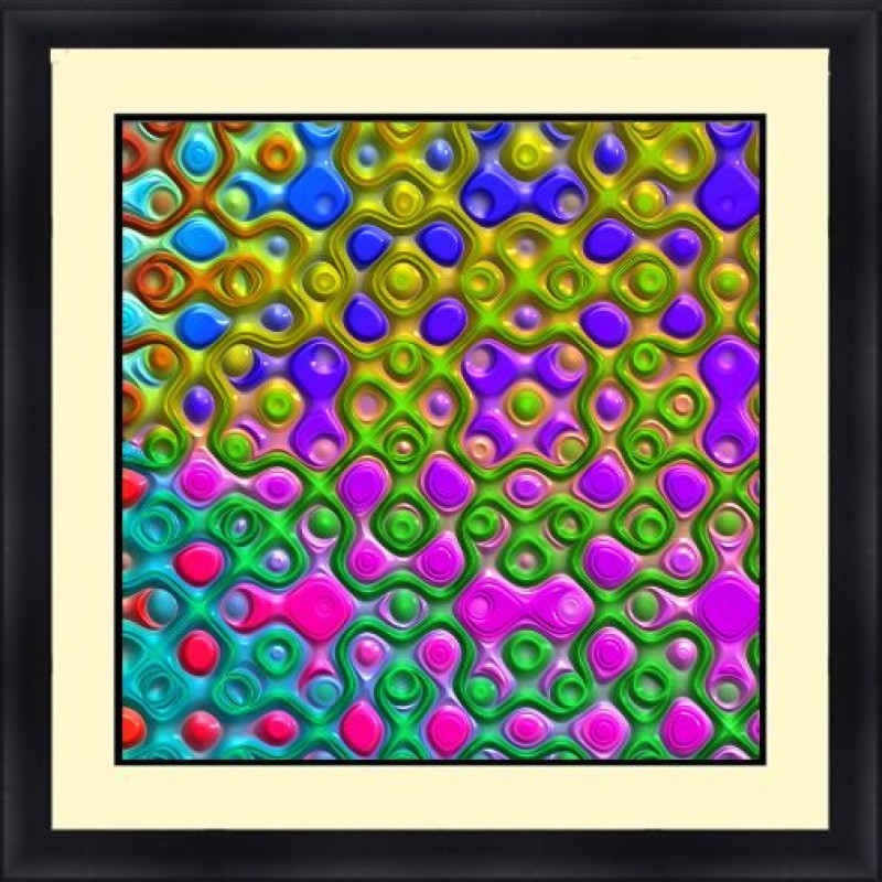 Abstract 30 x 30 Framed Available In Custom Sizes