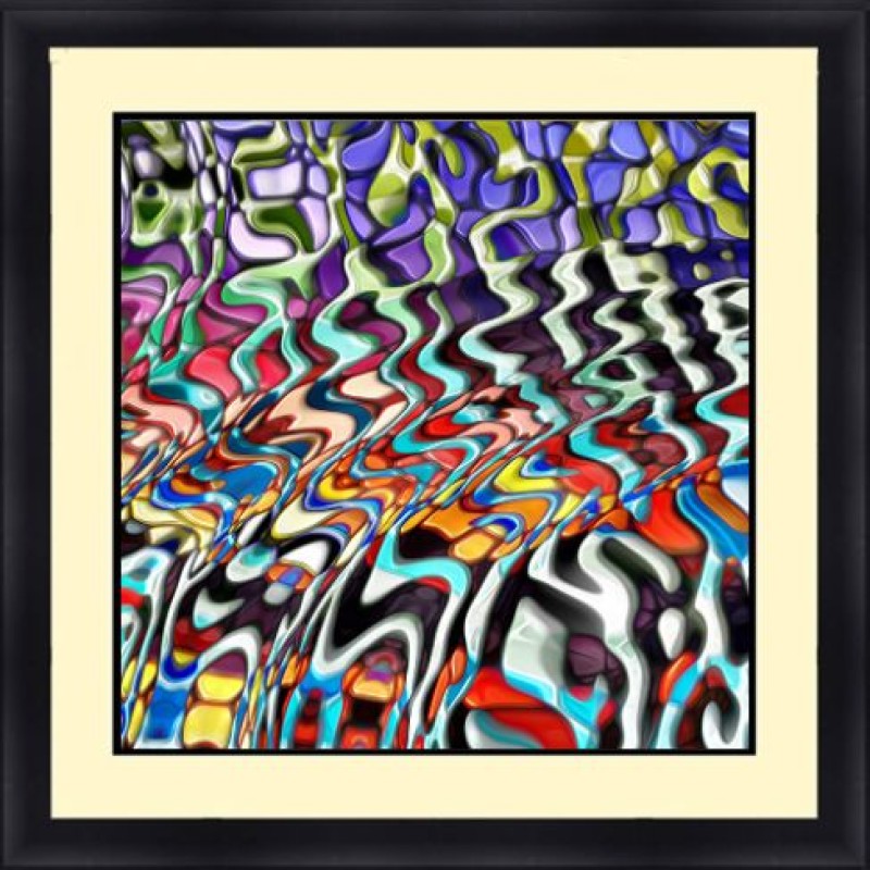 Abstract 30 x 30 Framed Available In Custom Sizes