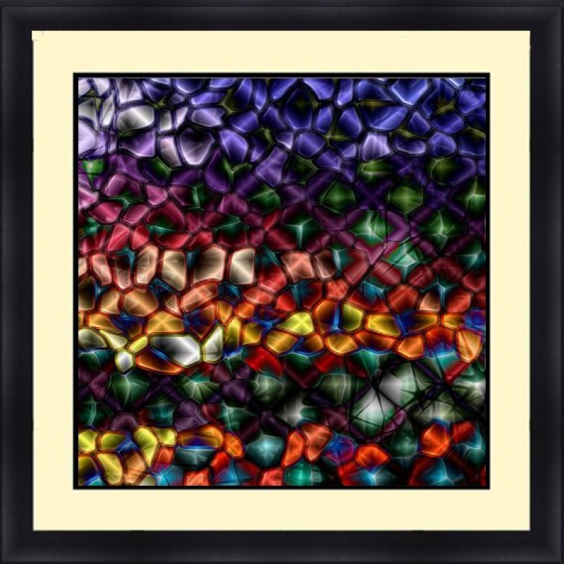 Abstract 30 x 30 Framed Available In Custom Sizes