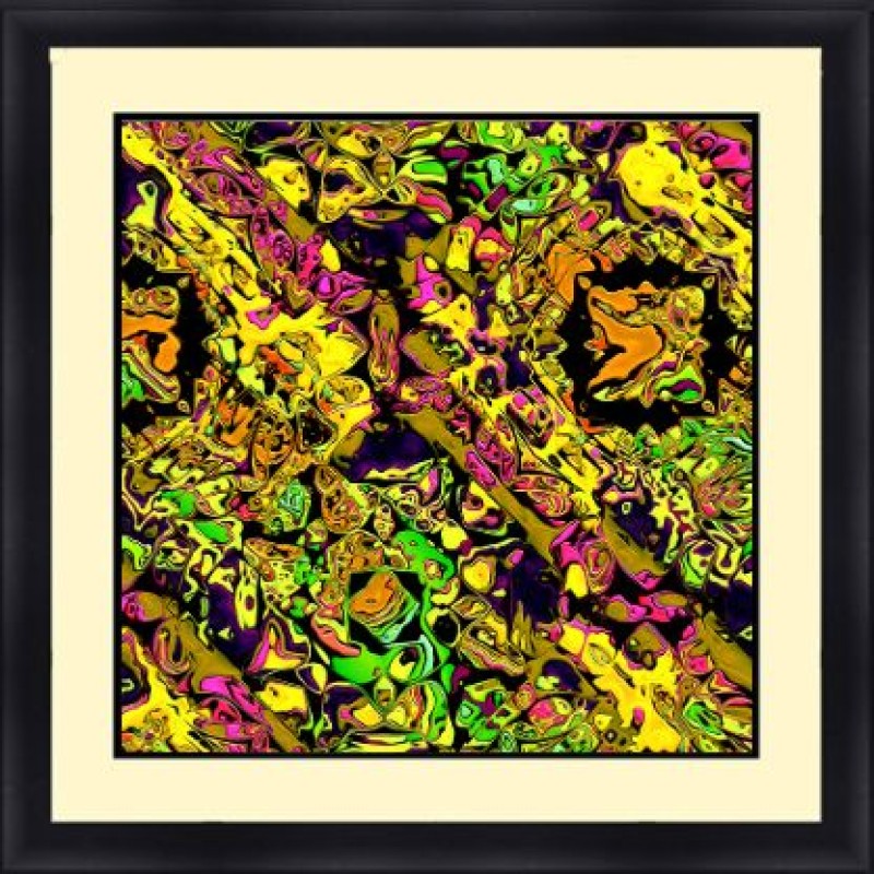 Abstract 30 x 30 Framed Available In Custom Sizes