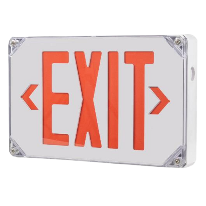 Led Exit Light Wet Location Double-Face Green & Red 7110d