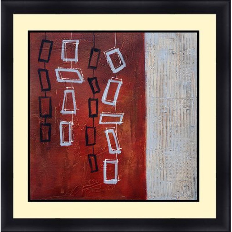 Abstract 30 x 30 Framed Available In Custom Sizes