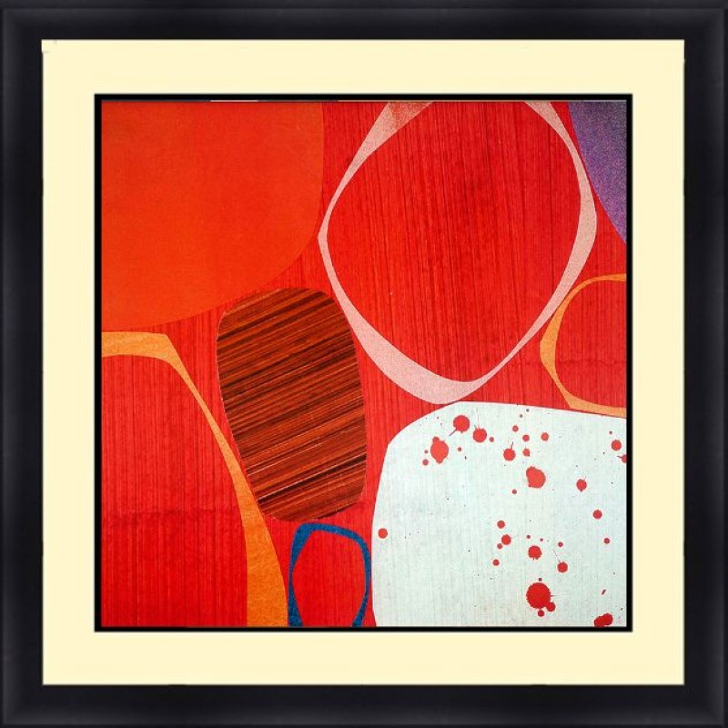 Abstract 30 x 30 Framed Available In Custom Sizes