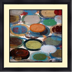 Abstract 30 x 30 Framed Available In Custom Sizes
