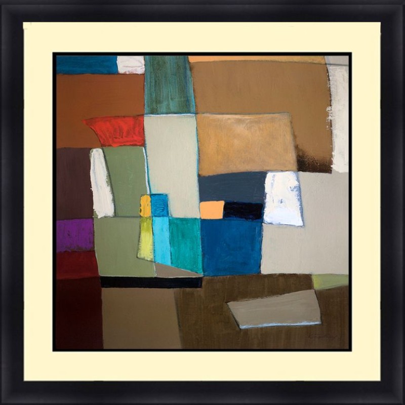 Abstract 30 x 30 Framed Available In Custom Sizes