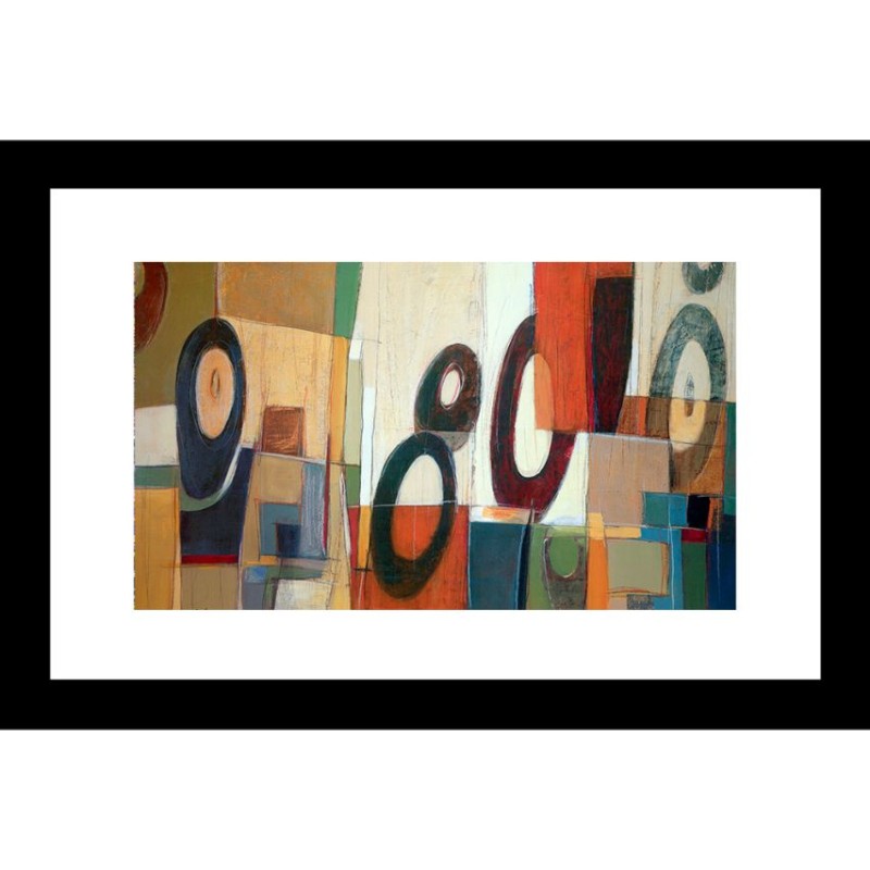 Abstract 24 X 36 Framed Available In Custom Sizes