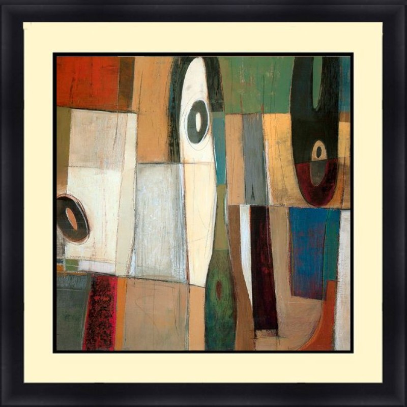 Abstract 30 x 30 Framed Available In Custom Sizes