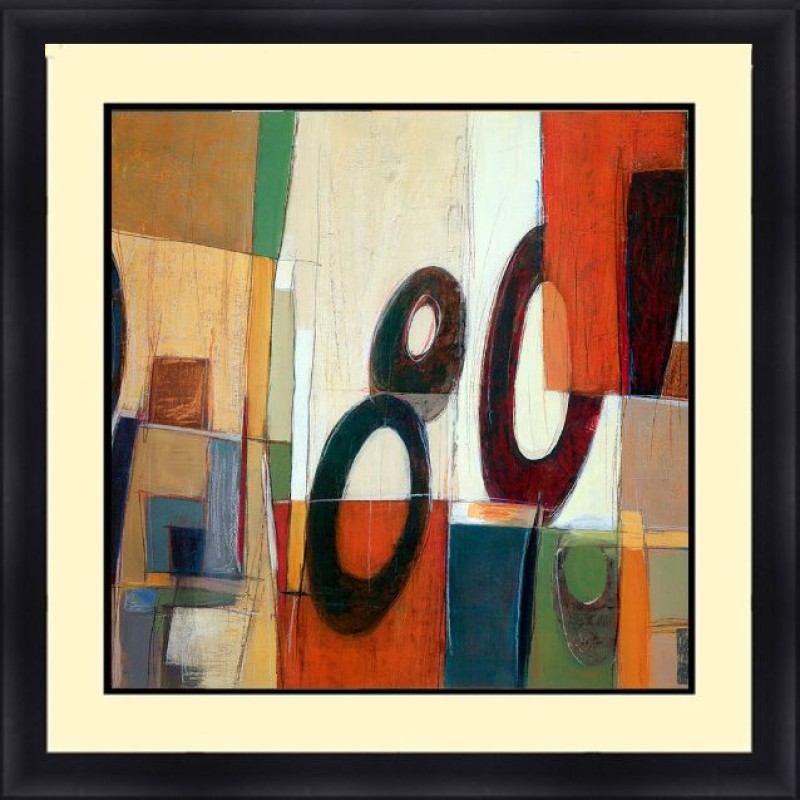 Abstract 30 x 30 Framed Available In Custom Sizes