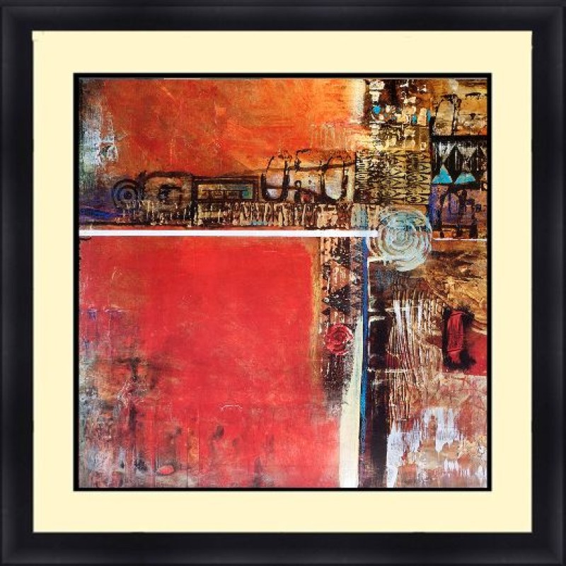 Abstract 30 x 30 Framed Available In Custom Sizes