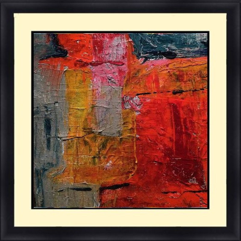 Abstract 30 x 30 Framed Available In Custom Sizes