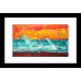 Abstract 24 X 36 Framed Available In Custom Sizes