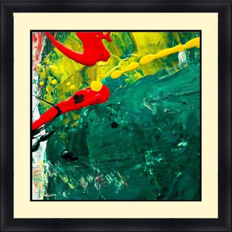 Abstract 30 x 30 Framed Available In Custom Sizes