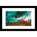 Abstract 24 X 36 Framed Available In Custom Sizes