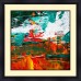 Abstract 30 x 30 Framed Available In Custom Sizes