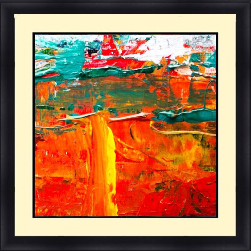 Abstract 30 x 30 Framed Available In Custom Sizes