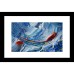 Abstract 24 X 36 Framed Available In Custom Sizes