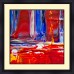 Abstract 30 x 30 Framed Available In Custom Sizes