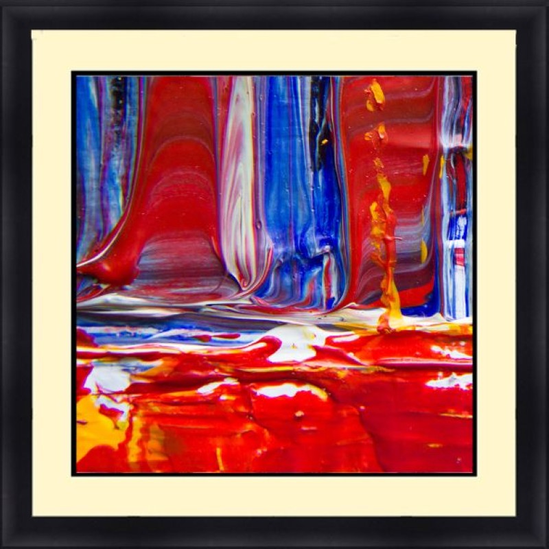 Abstract 30 x 30 Framed Available In Custom Sizes