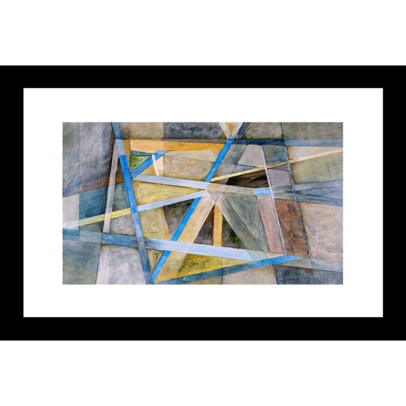 Abstract 24 X 36 Framed Available In Custom Sizes