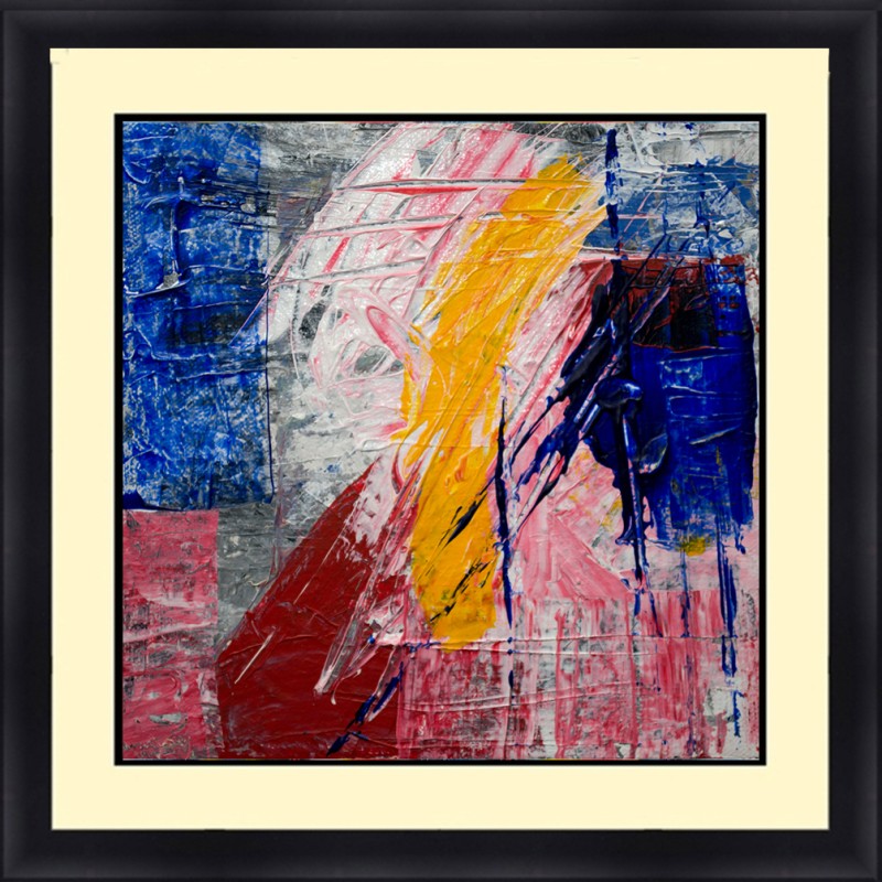 Abstract 30 x 30 Framed Available In Custom Sizes
