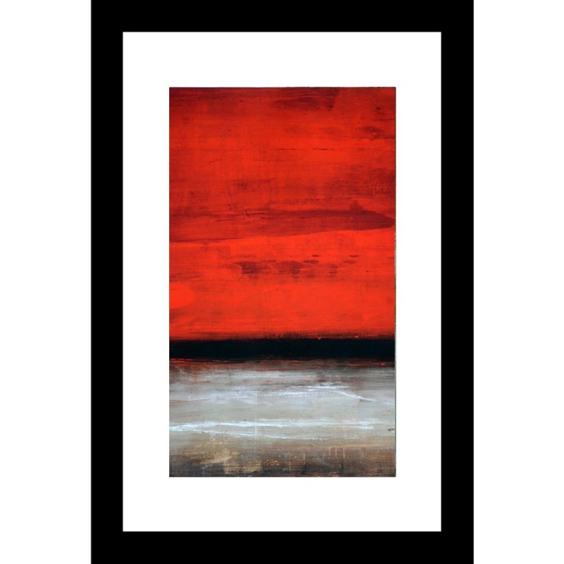 Abstract 24 X 36 Framed Available In Custom Sizes