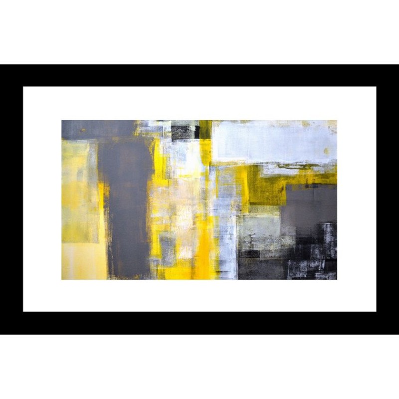 Abstract 24 X 36 Framed Available In Custom Sizes