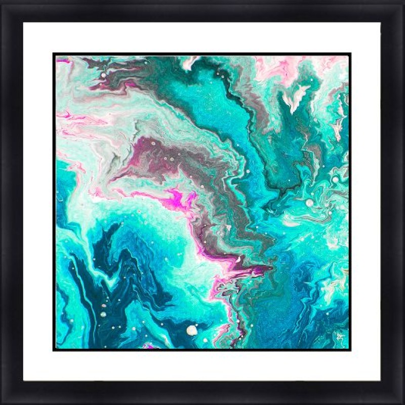 Abstract 30 x 30 Framed Available In Custom Sizes