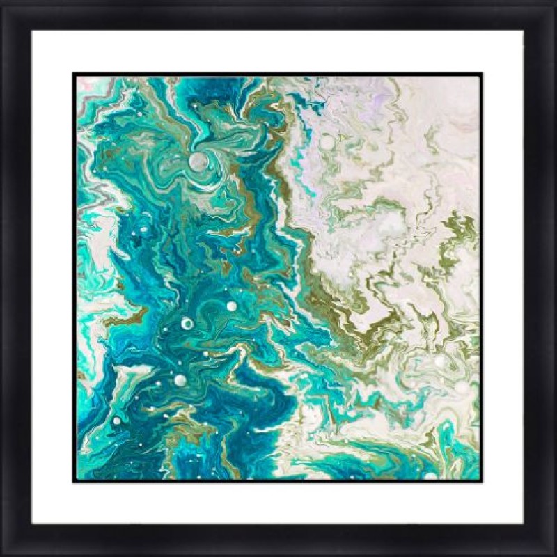 Abstract 30 x 30 Framed Available In Custom Sizes