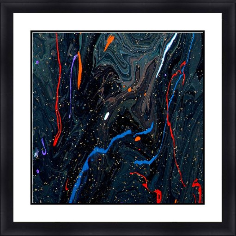Abstract 30 x 30 Framed Available In Custom Sizes