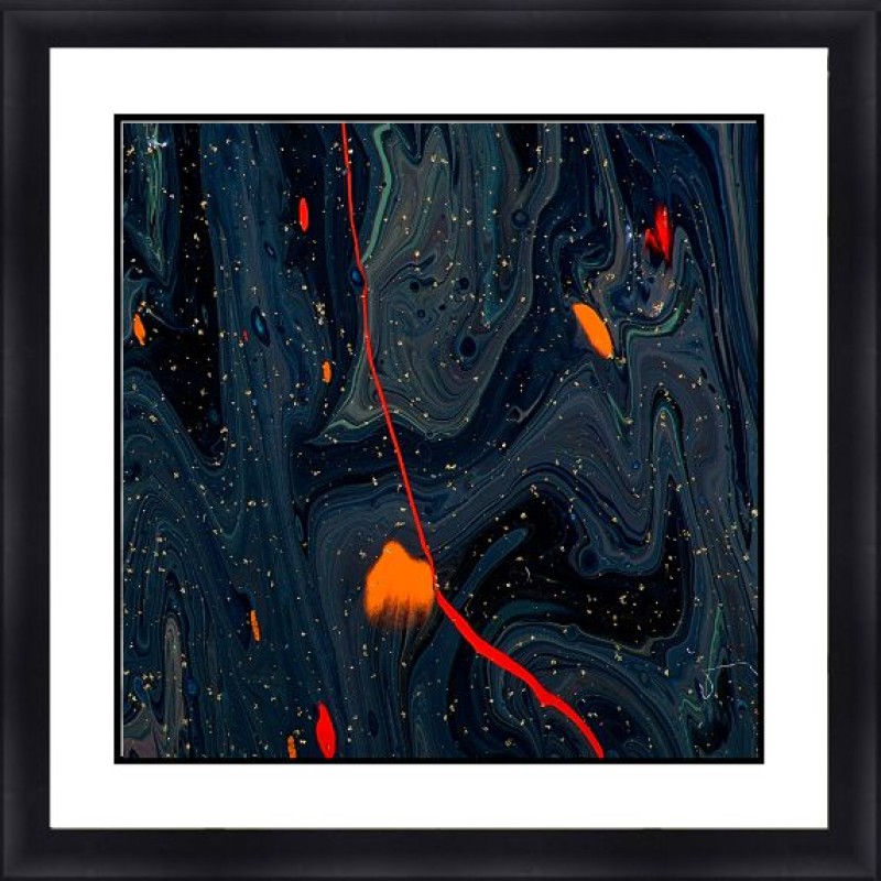 Abstract 30 x 30 Framed Available In Custom Sizes